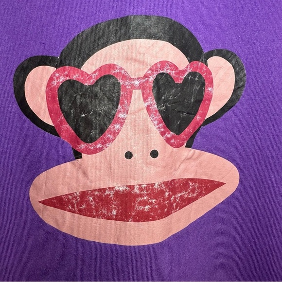 Paul Frank Muscle T-Shirt. Size: Large. Purple.
100% Cotton. - Picture 3 of 6